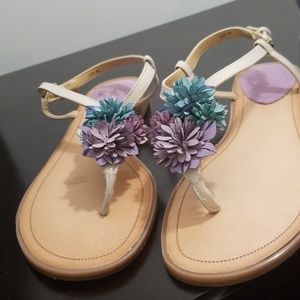 Flat summer sandals
